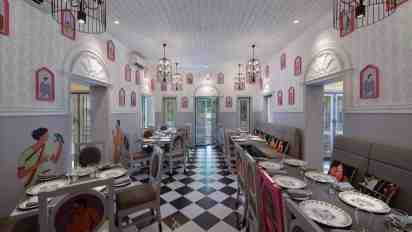 Restaurant Interior in Ballygunge Place