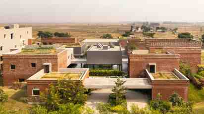 College Exterior of Bandhan Residential School of Business