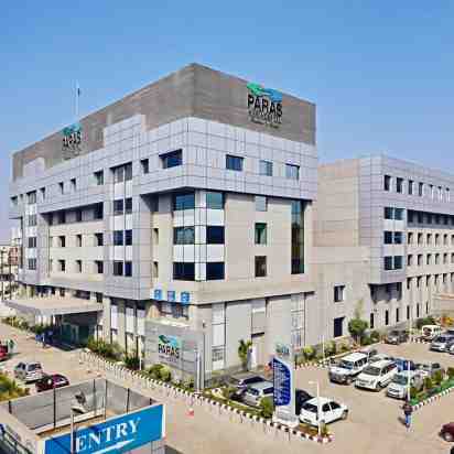 Hospital Exterior of Paras HMRI Hospital